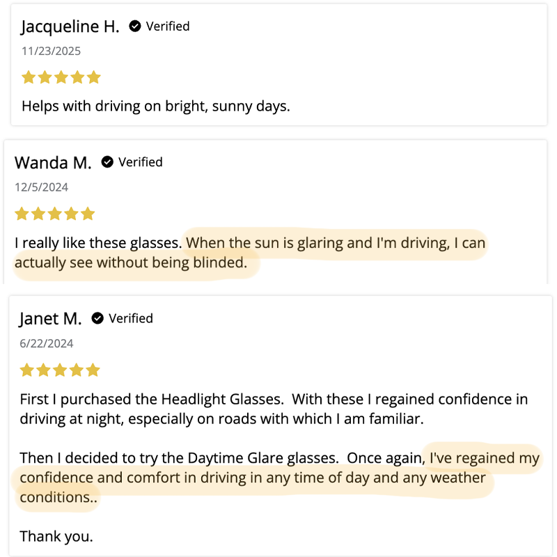 HiLense™SunGlare Driving Glasses